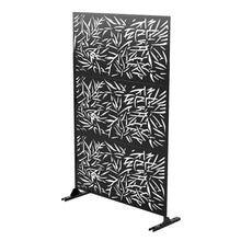 Load image into Gallery viewer, Three Panel Screen Room Divider (562869) - Black