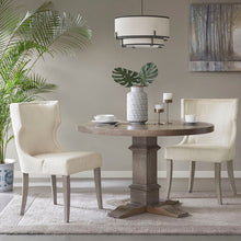 Load image into Gallery viewer, Elegant Design Dining Chair Polyester - Cream