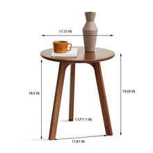 Load image into Gallery viewer, Round Small End Table, Side Table For Bedroom & Balcony