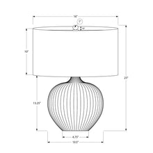 Load image into Gallery viewer, Lighting, Table Lamp, Ceramic, Contemporary - Black