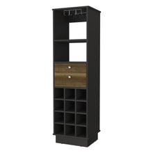 Load image into Gallery viewer, Bar Cabinet With Two Drawers - Black
