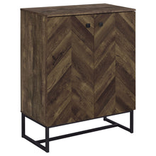 Load image into Gallery viewer, Sager - 4 Shelf Accent Cabinet - Oak