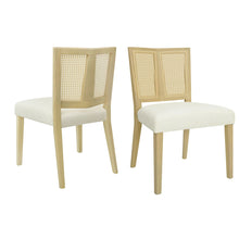Load image into Gallery viewer, Rattan Dining Chair Without Arms (Set of 2)