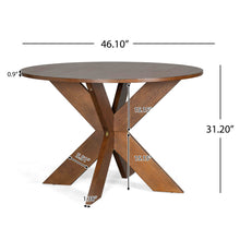 Load image into Gallery viewer, Round Dining Table Kitchen Table - Cherry