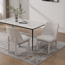 Load image into Gallery viewer, Wide Minimalist Dining Chair