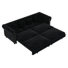 Load image into Gallery viewer, 3 In 1 Pull Out Convertible Sleeper Sofa Bed