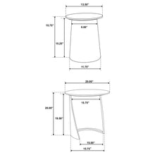 Load image into Gallery viewer, Lionett - 2 Piece Round Nesting Table Set And Round Design - Dark Brown