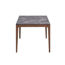 Load image into Gallery viewer, Bevis - Engineered Stone Top Dining Table - Walnut