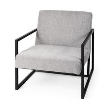 Load image into Gallery viewer, Geo Modern Accent Or Side Chair - Gray / Black
