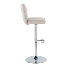 Load image into Gallery viewer, Henry - Contemporary Adjustable Barstool With Swivel & Rounded T Footrest (Set of 2)