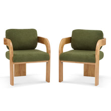 Load image into Gallery viewer, Dining Chairs With Pillow Back (Set of 2)