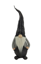 Load image into Gallery viewer, Fabric Standing Gnome - Gray / White