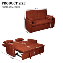 Load image into Gallery viewer, Balus - Sofa Bed Combination With Storage Pockets