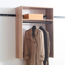 Load image into Gallery viewer, Devi - Wall Mounted Wood Closet System & Modular Design