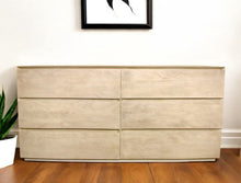Load image into Gallery viewer, 72" Solid Wood Six Drawer Double Dresser - Natural