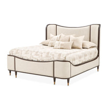 Load image into Gallery viewer, Camellia Field - Upholstered Panel Bed