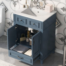 Load image into Gallery viewer, Bathroom Vanity With Sink, Storage Cabinet