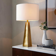 Load image into Gallery viewer, Pompeii - Contemporary Table Lamp - Gold / White