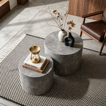 Load image into Gallery viewer, Modern Round Nesting Coffee Table (Set of 2)