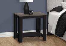 Load image into Gallery viewer, 22" End Table With Shelf - Black And Gray