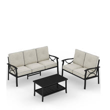 Load image into Gallery viewer, Patio Furniture Set & Coffee Table And Cushions For Backyard