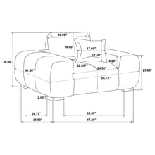 Load image into Gallery viewer, Plather - Track Arm Accent Chair