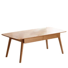 Load image into Gallery viewer, Low Table, Coffee Table With Storage Shelf - Natural