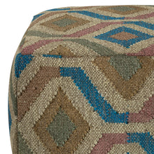 Load image into Gallery viewer, Johanna - Handcrafted Square Pouf