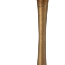 Load image into Gallery viewer, 36" Modern Marble And Burnished Pedestal Bistro Table - White / Gold