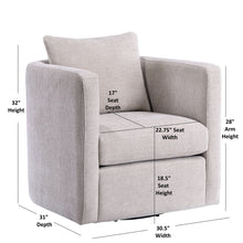 Load image into Gallery viewer, Sutton - Swivel Barrel Chair