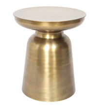 Load image into Gallery viewer, 19" Iron Round End Table - Gold