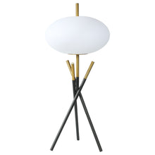 Load image into Gallery viewer, Clarendon - Orb Shade Tripod Table Lamp Desk & Bedside Lamp - Black