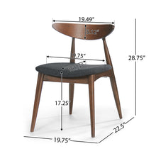 Load image into Gallery viewer, Retro Dining Chairs With Ergonomic Back (Set of 2)