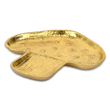 Load image into Gallery viewer, Cast Iron Handmade Trinket Tray - Gold