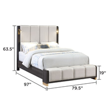 Load image into Gallery viewer, Clifton - Upholstered Platform Bed