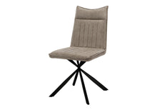 Load image into Gallery viewer, Tufted And Upholstered Faux Leather Dining Parsons Chairs (Set of 2) - Taupe