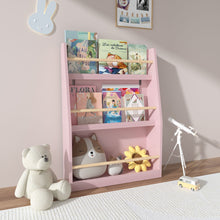 Load image into Gallery viewer, 3 Tier Book Shelf, Compact Storage For Bedrooms