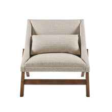 Load image into Gallery viewer, Chair With Removable Pillow - Brown