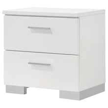 Load image into Gallery viewer, Dulcey - 2 Drawer Nightstand - Gloss White
