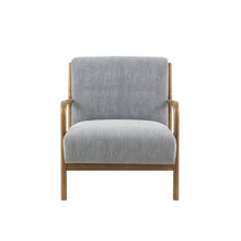 Load image into Gallery viewer, Mid-Century Style Lounge Chair With Upholstered Seat