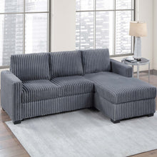 Load image into Gallery viewer, 2 Piece Sectional Sofa With Right Arm Chaise And Left Arm Sofa - Dark Gray