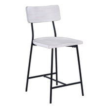 Load image into Gallery viewer, Badin - Counter Stool - White Washed