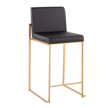 Load image into Gallery viewer, Fuji - Contemporary High Back Stylish Counter Stool