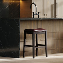 Load image into Gallery viewer, Modern Stool & Nail Head Detailing