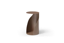 Load image into Gallery viewer, Steel Round Pedestal End Table (719935) - Gold