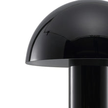 Load image into Gallery viewer, 11" Novelty USB Table Lamp With Globe Shade - Black