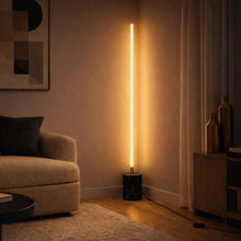 Load image into Gallery viewer, Prism - LED Floor Lamp With On / Off Switch Base - Gold / Marble