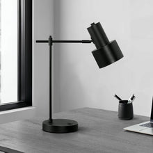 Load image into Gallery viewer, Lighting, Table Lamp, USB Port Included, Modern - Black