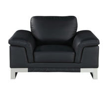 Load image into Gallery viewer, Lovely Leather Chair - Black