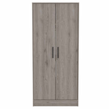 Load image into Gallery viewer, Tall Two Door Closet - Light Gray